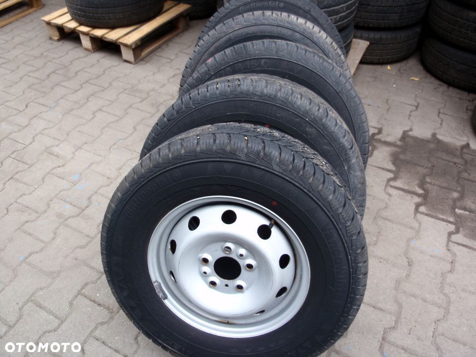 FIAT DUCATO BOXER JUMPER KOŁO FELGA OPONA 225 70 R15 Continental