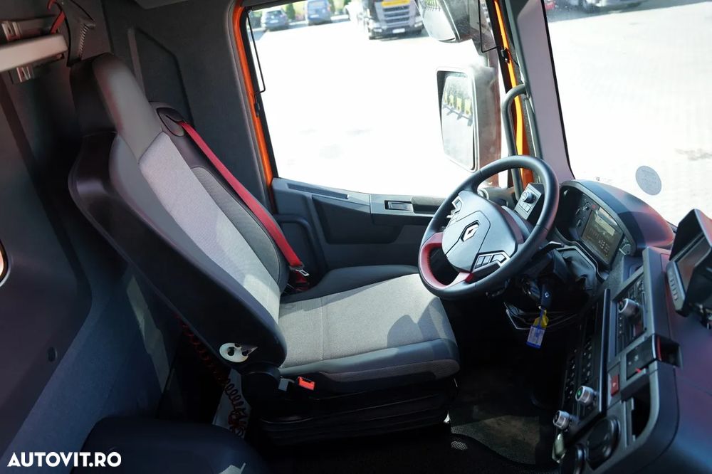 Renault C 430 / 6x4 / LIVRARE 6,8 M + HIAB 188 ES-4 HDS / EXTENSIE 12,5 M / RADIOCOMANDĂ / ROTATOARE - 33