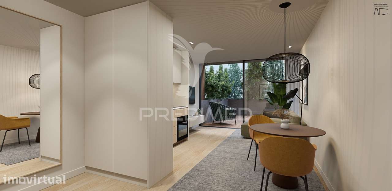 Apartamento T1+1 c/ terraço privativo - Matosinhos Sul - Grande imagem: 4/22