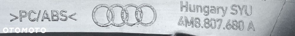 ORYGINAŁ AUDI RSQ8 4M8 KRATKA ZDERZAKA PRAWA - 10