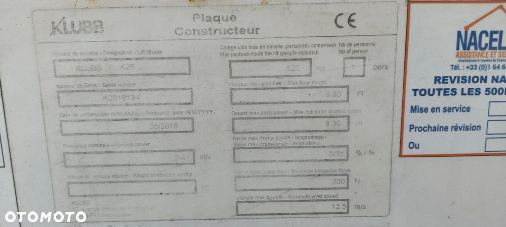 Renault Master * podnośnik koszowy - zwyżka * - 7