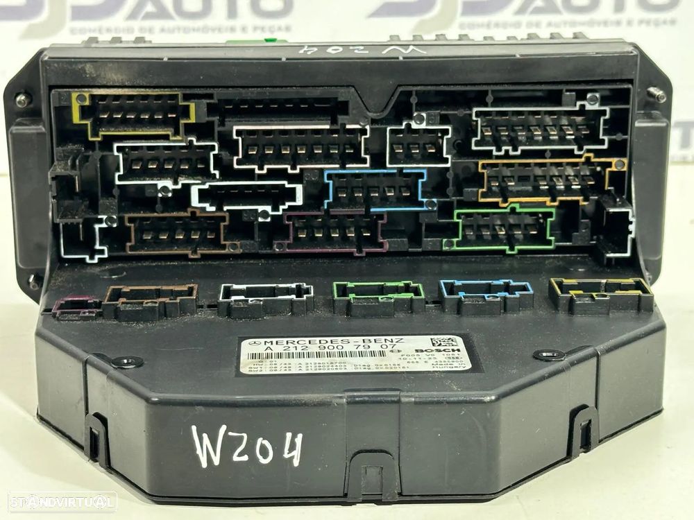 Caixa Fusíveis - Mercedes C (W204) - 3