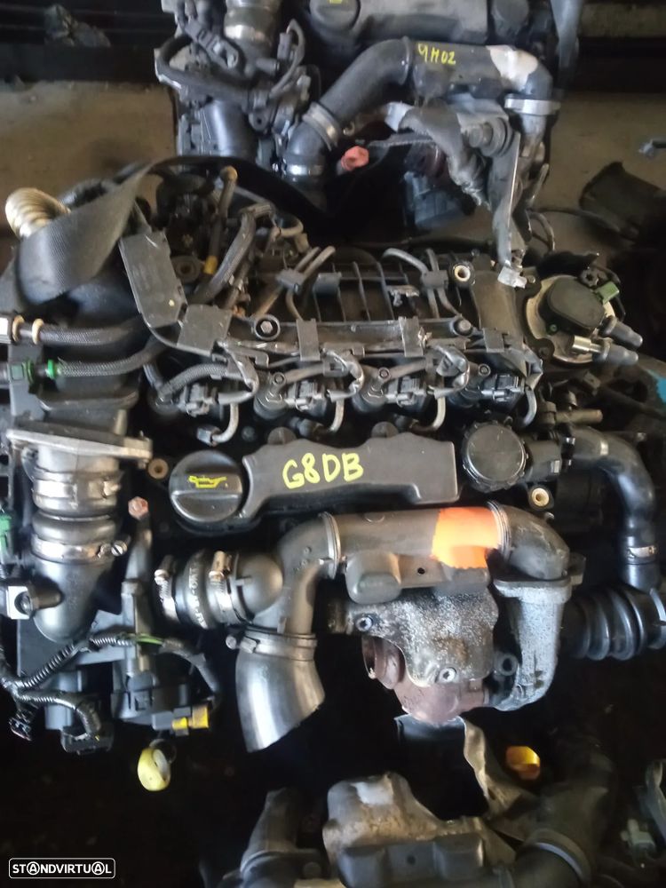 Motor Ford Focus 1.6 Tdci 110cv- Ref: G8DB - 1