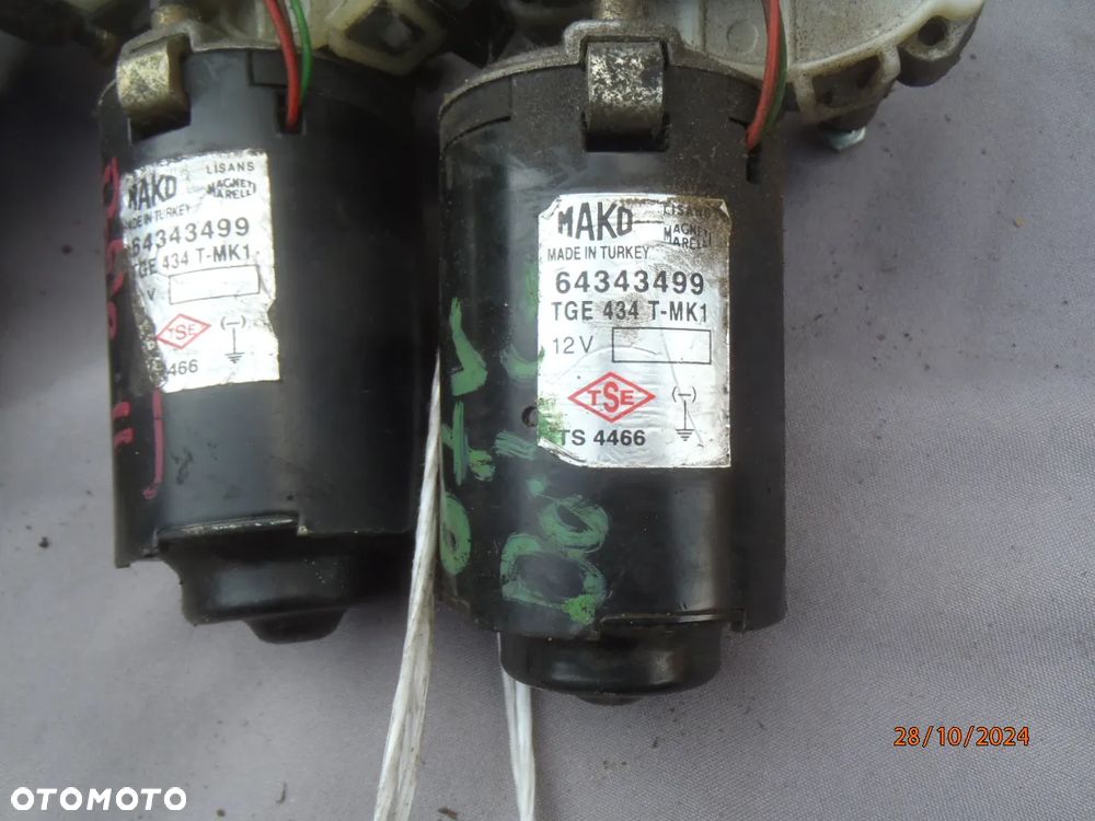 mechanizm ramiona cięgna cięgno trzpień frez wycieraczek silniczek fiat stilo doblo I lift multipla przekażnik  ORYGINAL JAK NOWY - 14