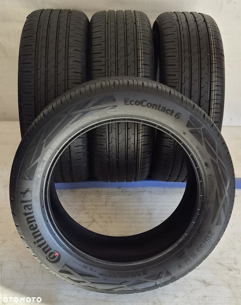 4x OPONY CONTINENTAL ECOCONTACT 6 215/55R17 215 55 R17 94V 2025 - 6