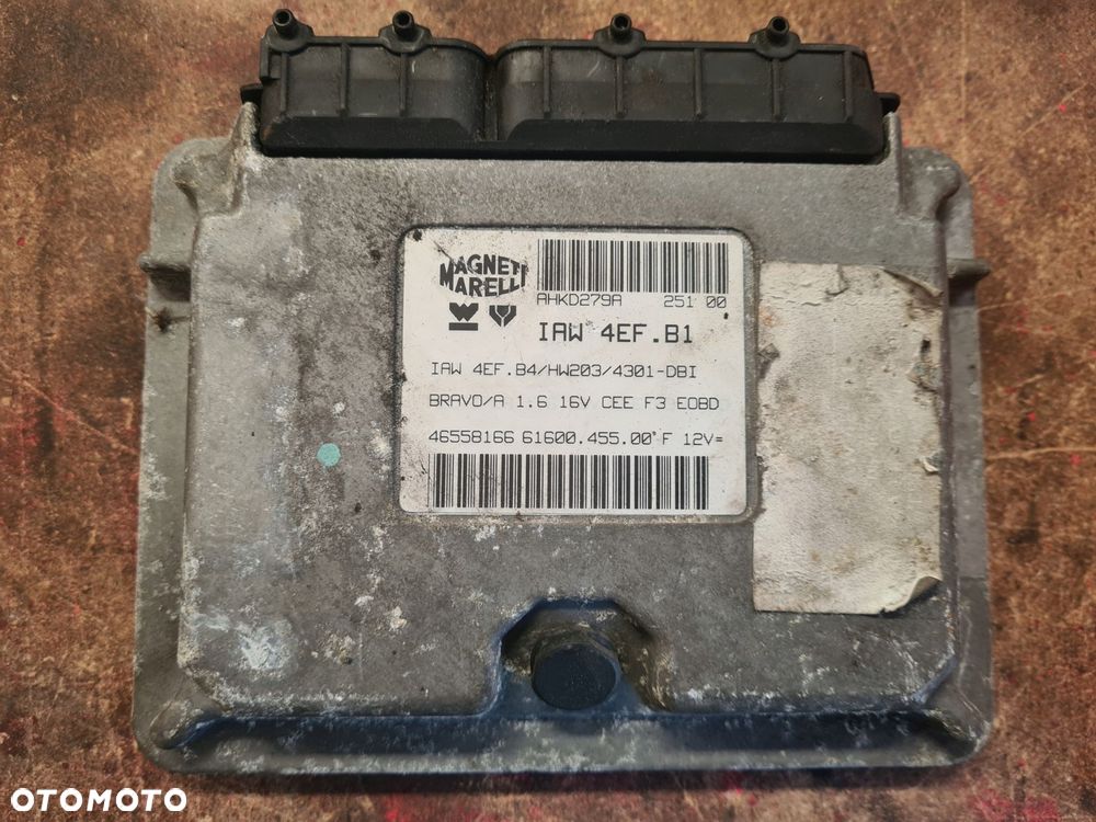 komputer fiat bravo 1.6 16v iaw 4ef.b1 46558166 - 1