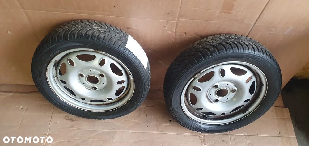 Felga stalowa z oponom 4J ET27 155/60 R15 3X112 Smart Fortwo II 451 - 2