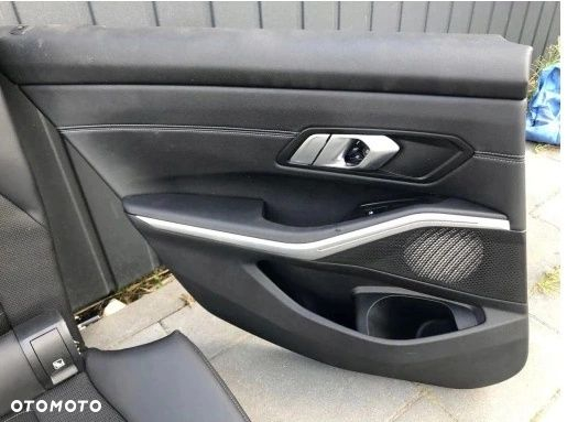 FOTELE TAPICERKA BMW 3 G21 SPORT GRZANE MANUALNE SKÓRA / MATERIAŁ KOMPLET - 11