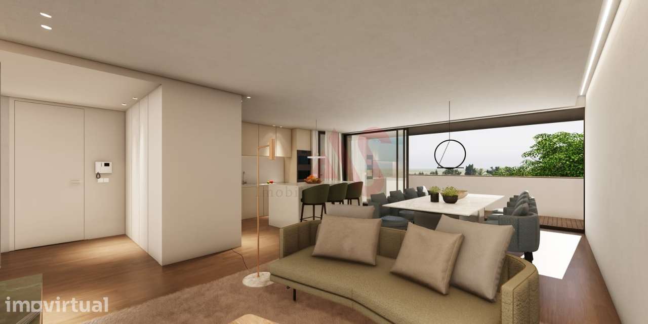Apartamento T2 de luxo no condomínio fechado Thaís Living - Guimarães - Grande imagem: 4/18