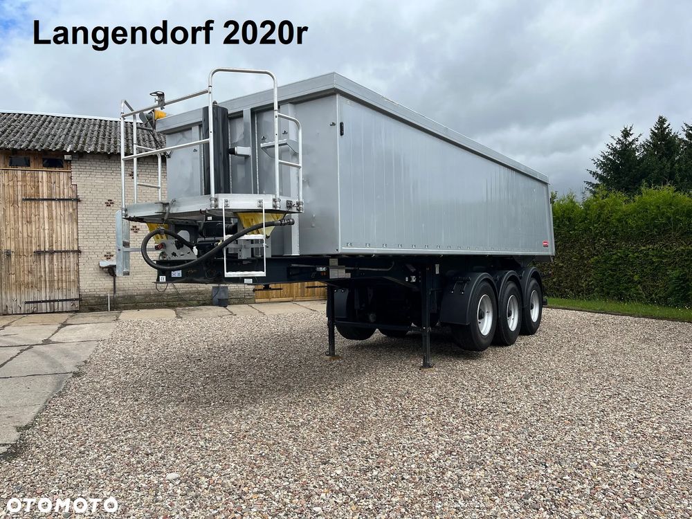 Langendorf SKA 24/30 30m3 import Niemcy naczepa wywrotka żwirówka thermo - 3