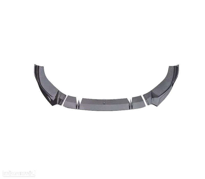 SPOILER LIP PARA AUDI A5 21- PRETO BRILHANTE - 2