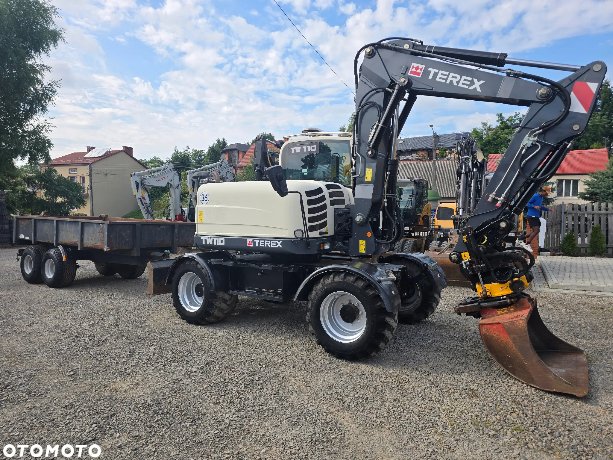 Terex TW 110 Roto SVAB Przyczepka! - 2