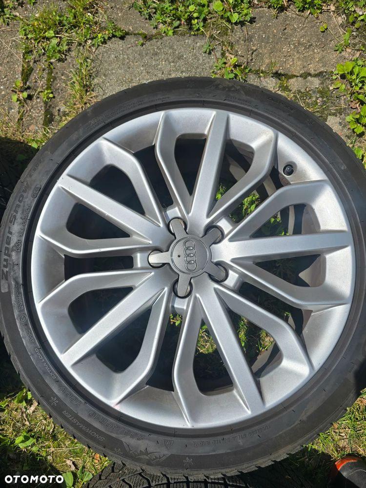 Alufelgi + opony alumioniowe oryginalne AUDI OE 19" 8,5x19 ET45 5x112 A4 A6 A7 VW - 5