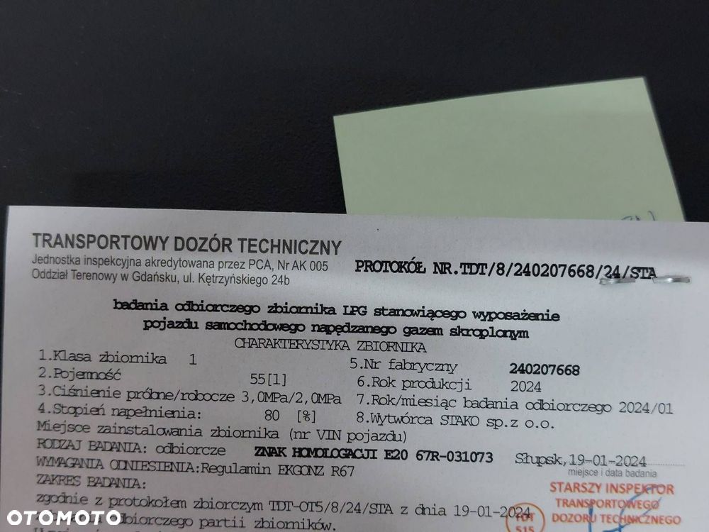 BUTLA GAZOWA LPG 55L 2034R W KOŁO PAPIER + ZAWÓR - 3