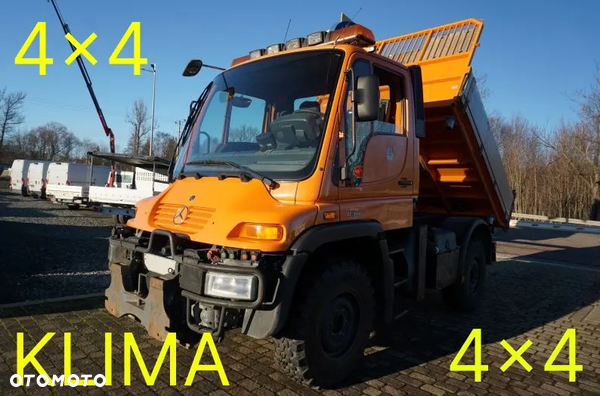 Mercedes-Benz Unimog U 300 4x4 Blokada Mostu wywrotka