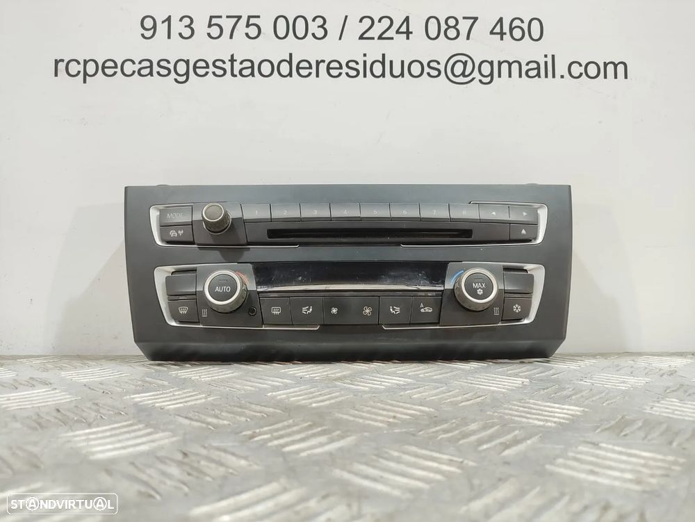 Display Sofagem Controlo Radio Climatronic Para Bancos Aquecidos BMW Serie 1 F20 F21 9207197 02 - 6