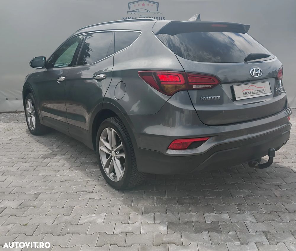 Hyundai Santa Fe blue 2.2 CRDI 4WD Automatik Premium - 3