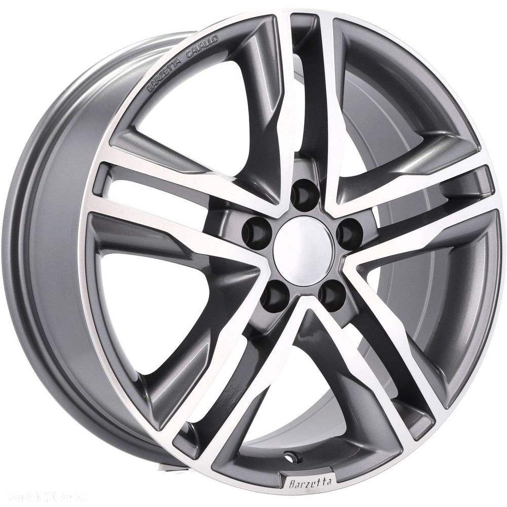 4x Felgi 17 VW m.in. do VOLKSWAGEN California Caravelle Multivan T6 Transporter 1250kg - BK424 - 2