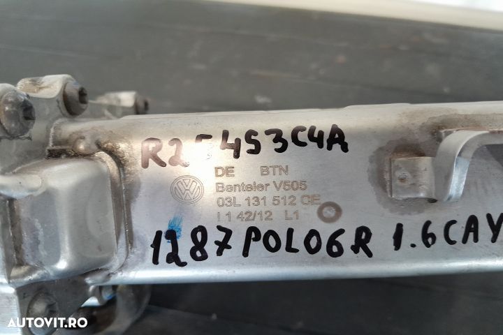 Racitor gaze 03L131512CE 03L131512CE Volkswagen VW Polo 5 6R [2009 - - 4