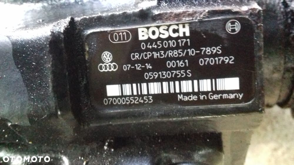 pompa wtryskowa 059130755S 0445010171 A6 C6 2.7 TDI - 5