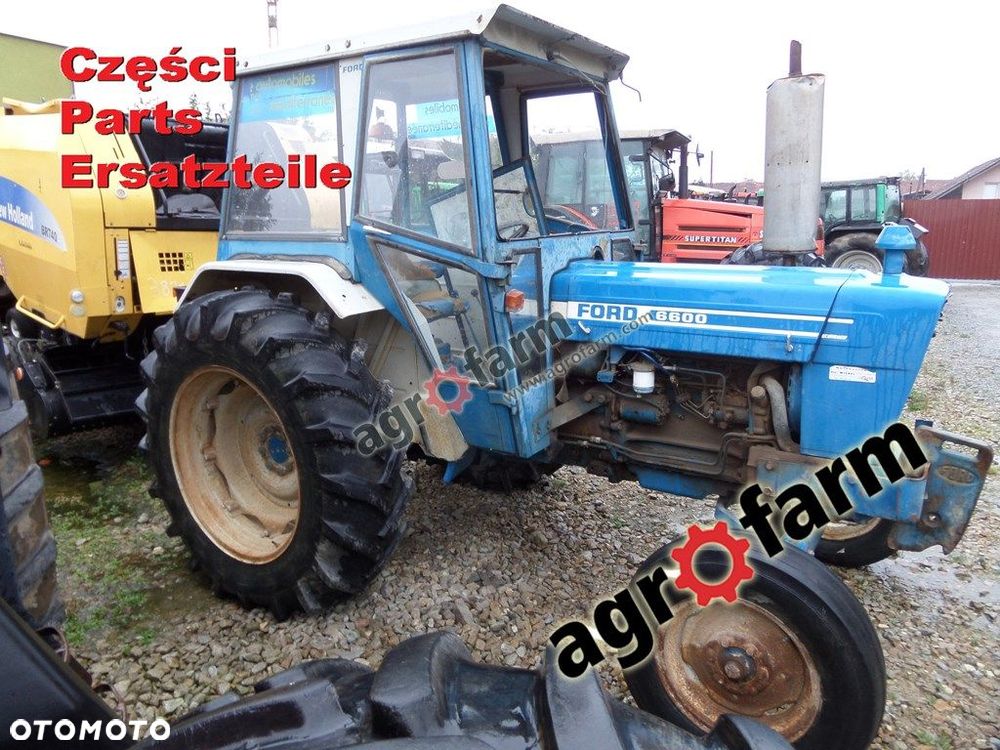 Ford 6600 części, skrzynia biegów, silnik, most - 1