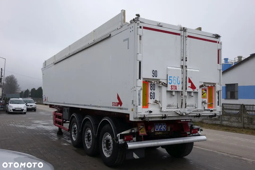 Stas WYWROTKA / S300CX / 44m3 / Z NADSTAWKAMI 52 m3 / ALUMINIOWA / OSIE MERCEDES / OŚ PODNOSZONA / KLAPO-DRZWI / ALUMINIOWE FELGI - 8