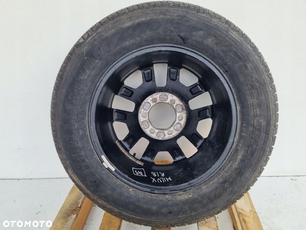 Toyota Hilux VIII KOŁO ZAPASOWE Zapas alufelga 265/60 R18 6x139,7 - 9