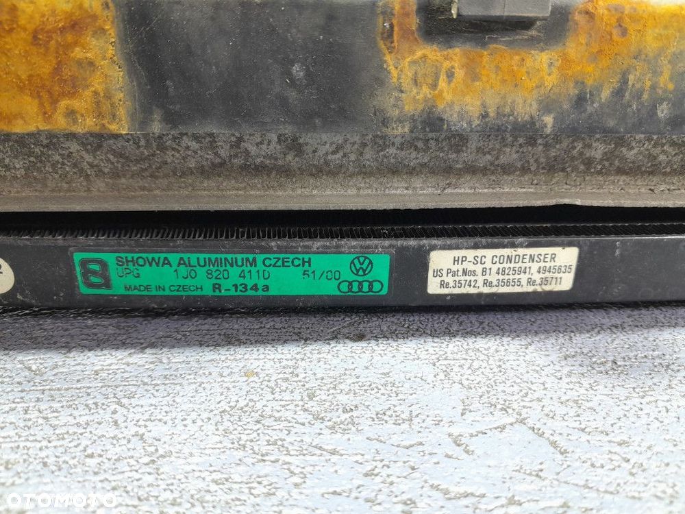 SKODA OCTAVIA I LIFT 1.8T 150 KM CHŁODNICA WODY KLIMATYZACJI 1J0121253AD - 6