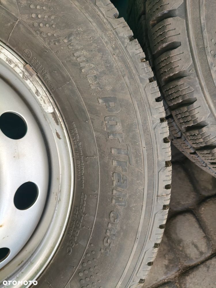 Koła zimowe Fiat Ducato - 5x130 - 225/75R16C + Kolpaki - 6