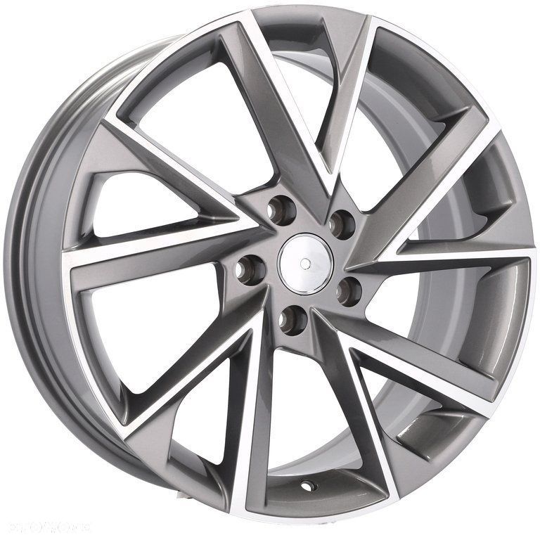 4x Felgi 18 m.in. do SKODA Enyaq Karoq Kodiaq Octavia Scout Superb Yeti VW Tiguan - FE181 (IN0262) - 3