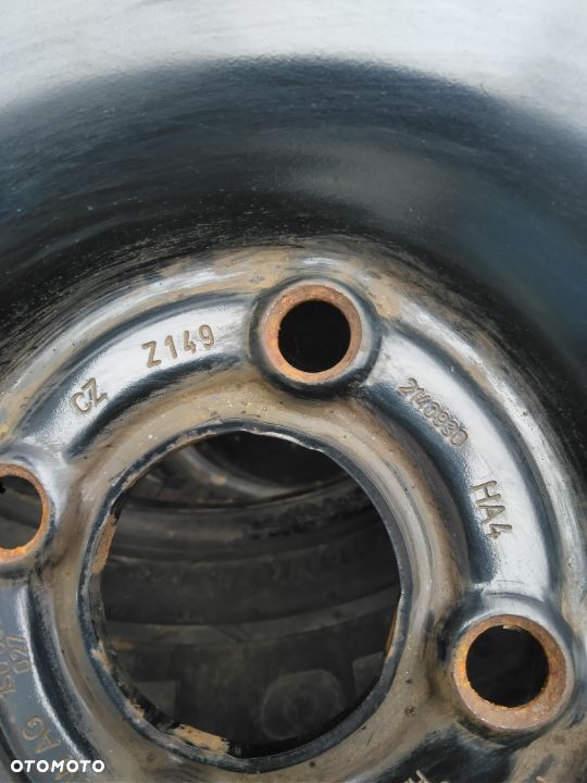 FELGA STALOWA 14 VW UP SEAT MII SKODA CITIGO ET35 - 2