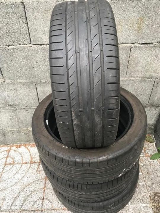Ref:064// 4 pneus 245/45/19 Continental contisportcontact 5 98W com mais de 70% - 1
