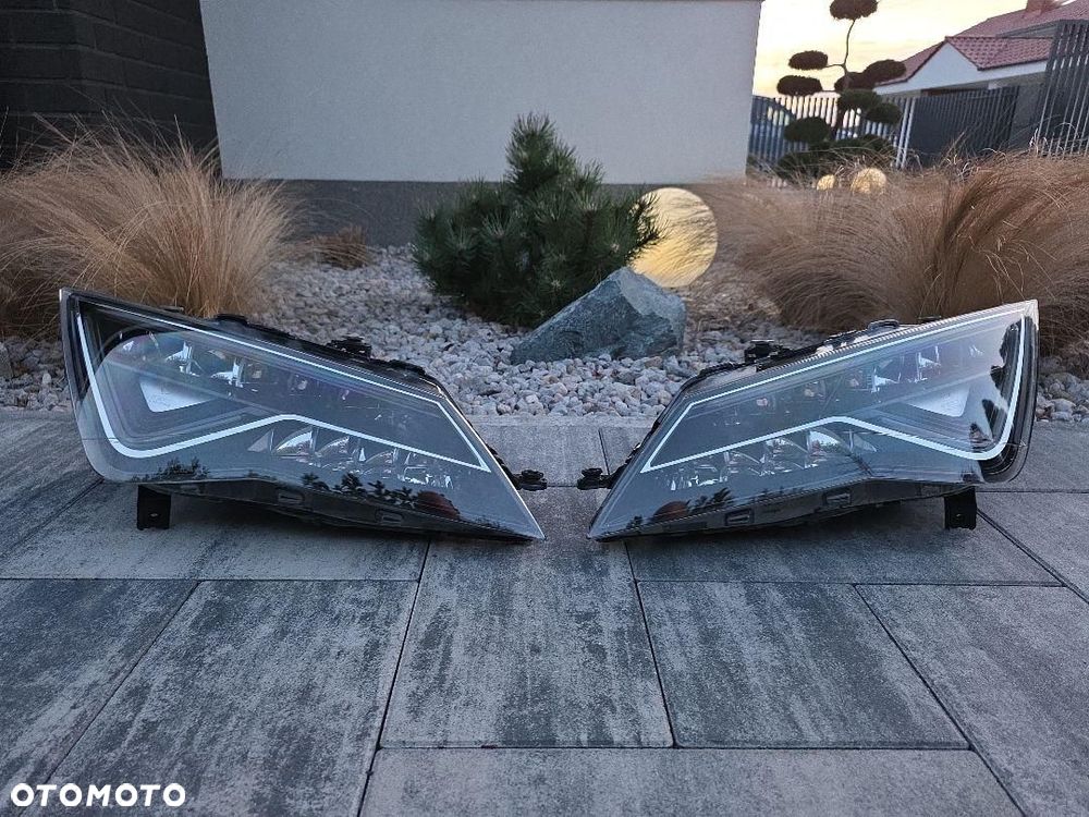 SEAT CUPRA LEON 3 III 5F1 LIFT Lampy przód Full Led 5F1941007L 5F1941008L - 1