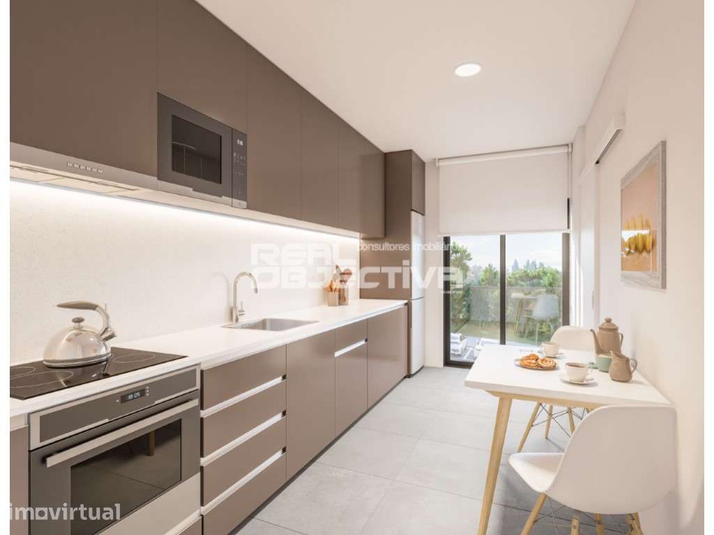 Apartamento T2 novo em último piso - Grande imagem: 5/7