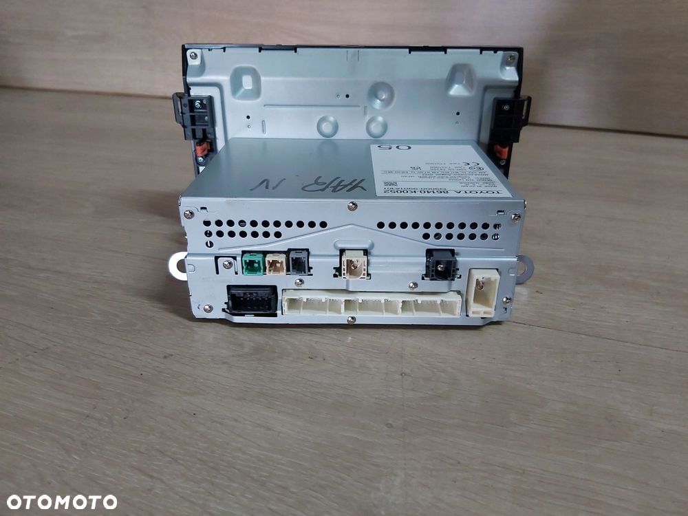 Toyota Yaris IV radio wyświetlacz radia nawigacji 86140-K0052 - 5