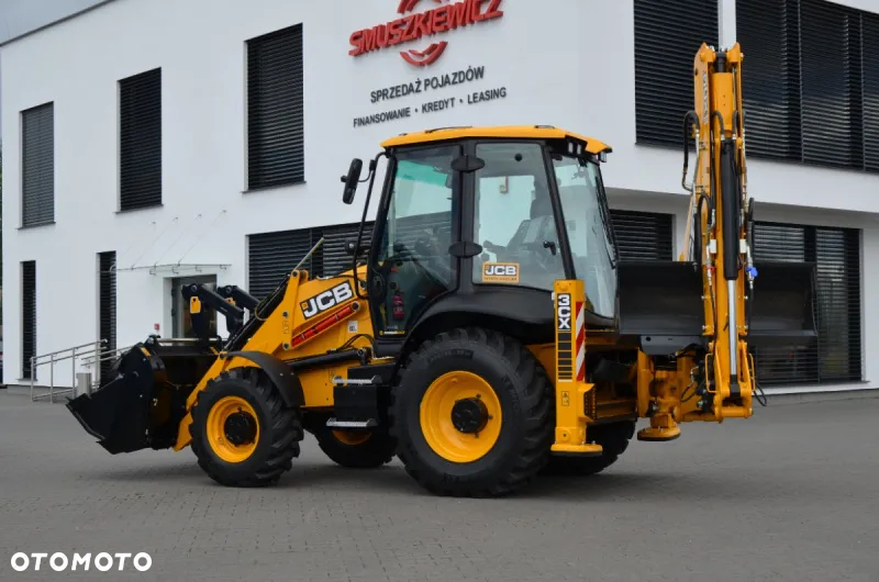 JCB WYNAJEM DŁUGOTERMINOWY 3CX AEC 2024r KLIMA, SZYBKOZŁĄCZE, 3 ŁYŻKI, UCHYLNA SKARPÓWKA - 10