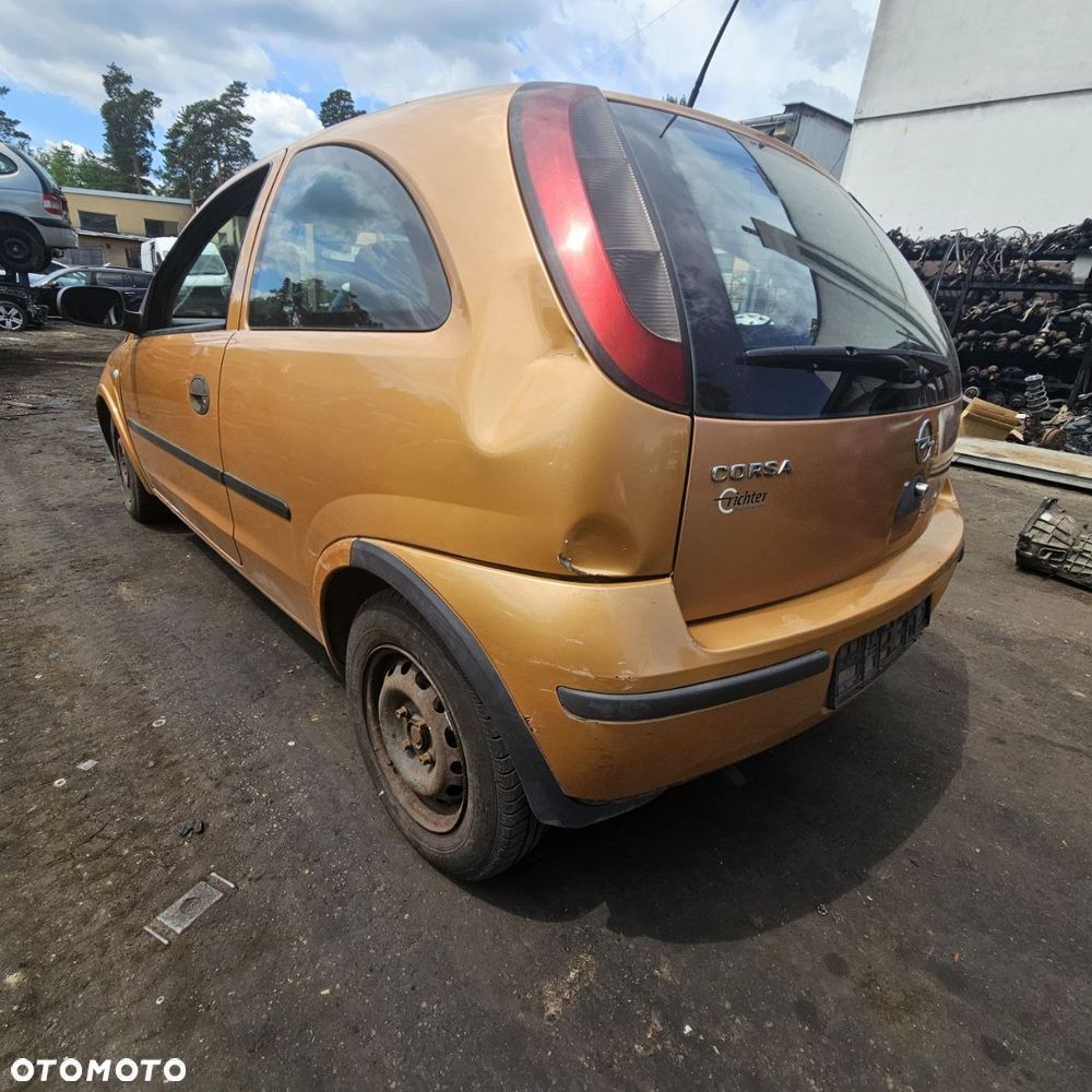 OPEL CORSA - C 1,0 KAT 1,0 B 44 kW / 60 KM (kod lak: Z40E) POJAZD NA CZĘŚCI - 16