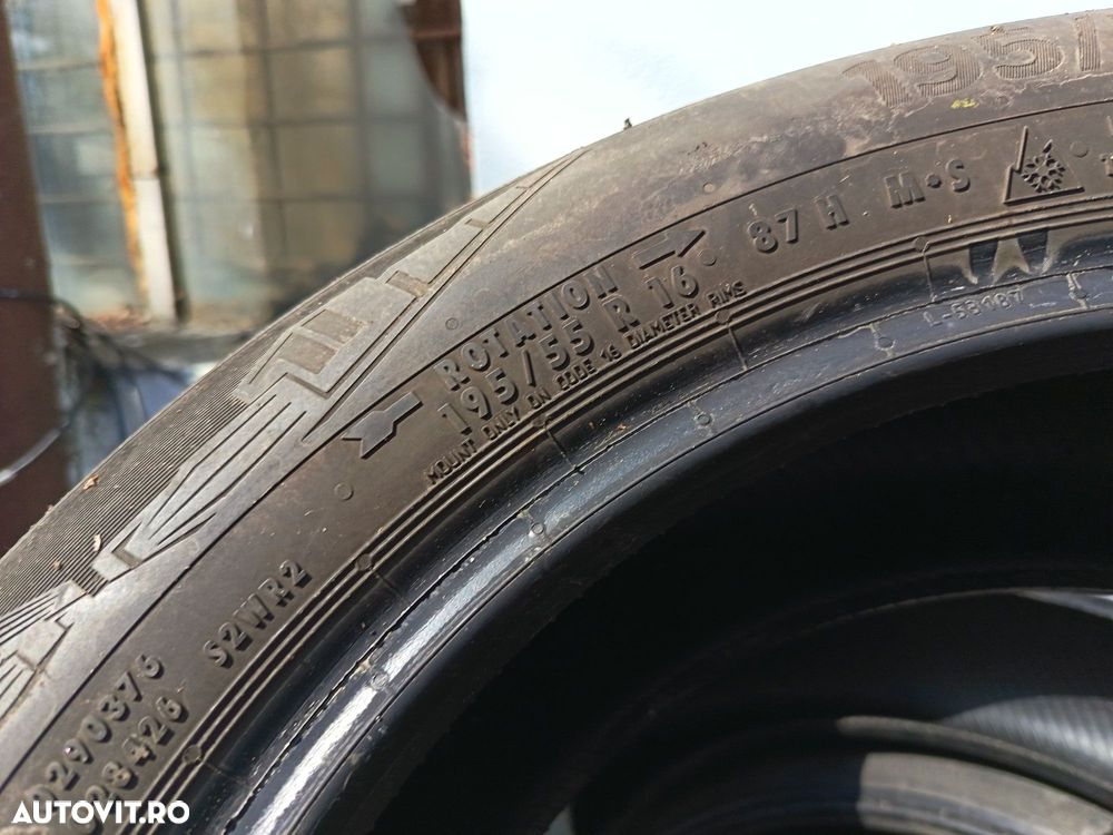 Anvelope 4sezoane MS 195 55 16 uniroyal 2019 7mm - 4