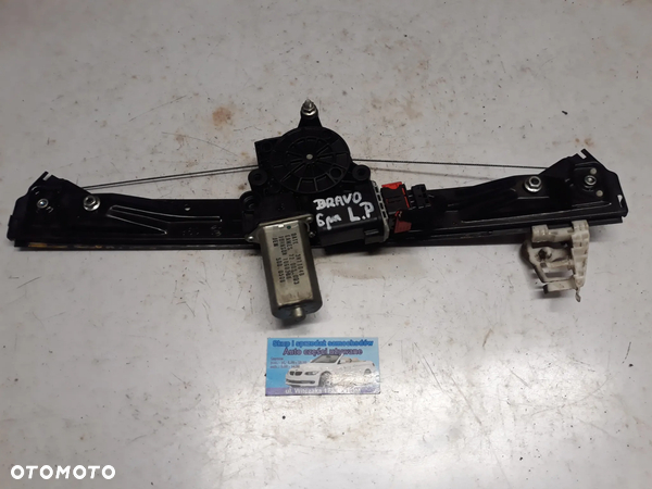PODNOŚNIK SZYBY LEWY PRZÓD  6 PIN  5D  FIAT BRAVO II  2007r    77.005.003