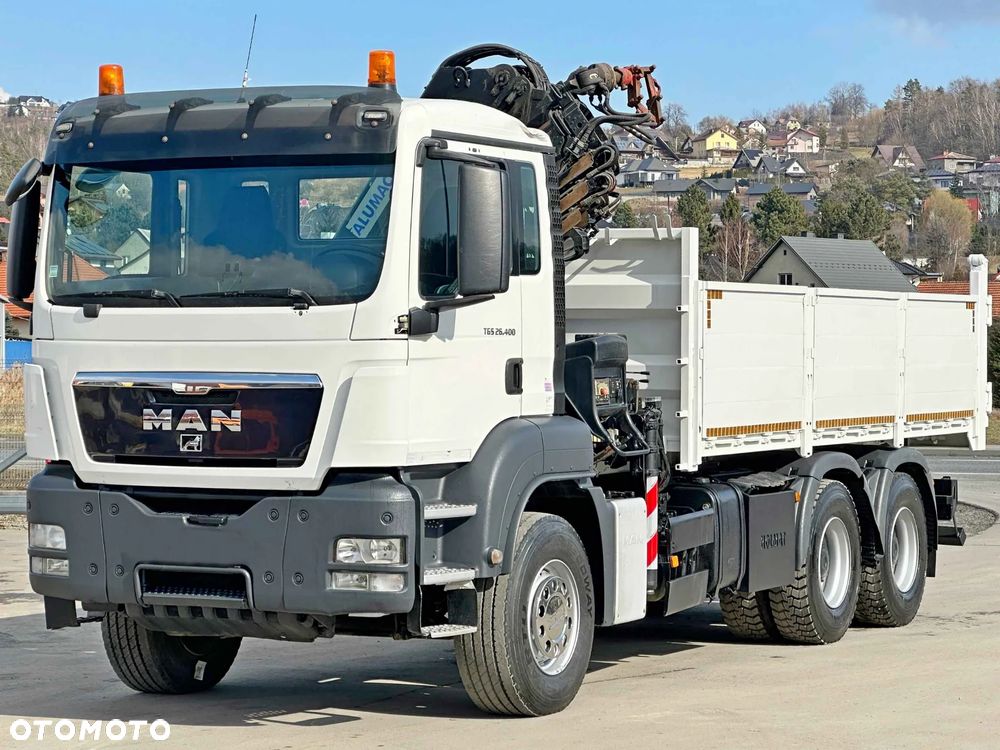 MAN TGS 26.400 *WYWROTKA 5,40m *HIAB 166 ES-3 HIPRO + PILOT * 6x4 *STAN BDB - 3