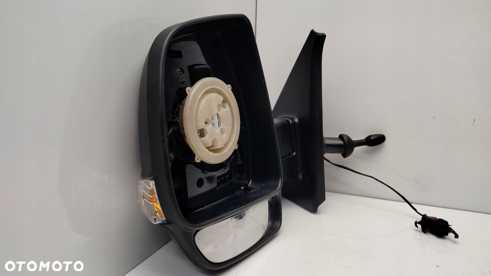 opel combo d doblo ii 10r- lusterko lewe zewnętrzne manualne 2 piny - 5