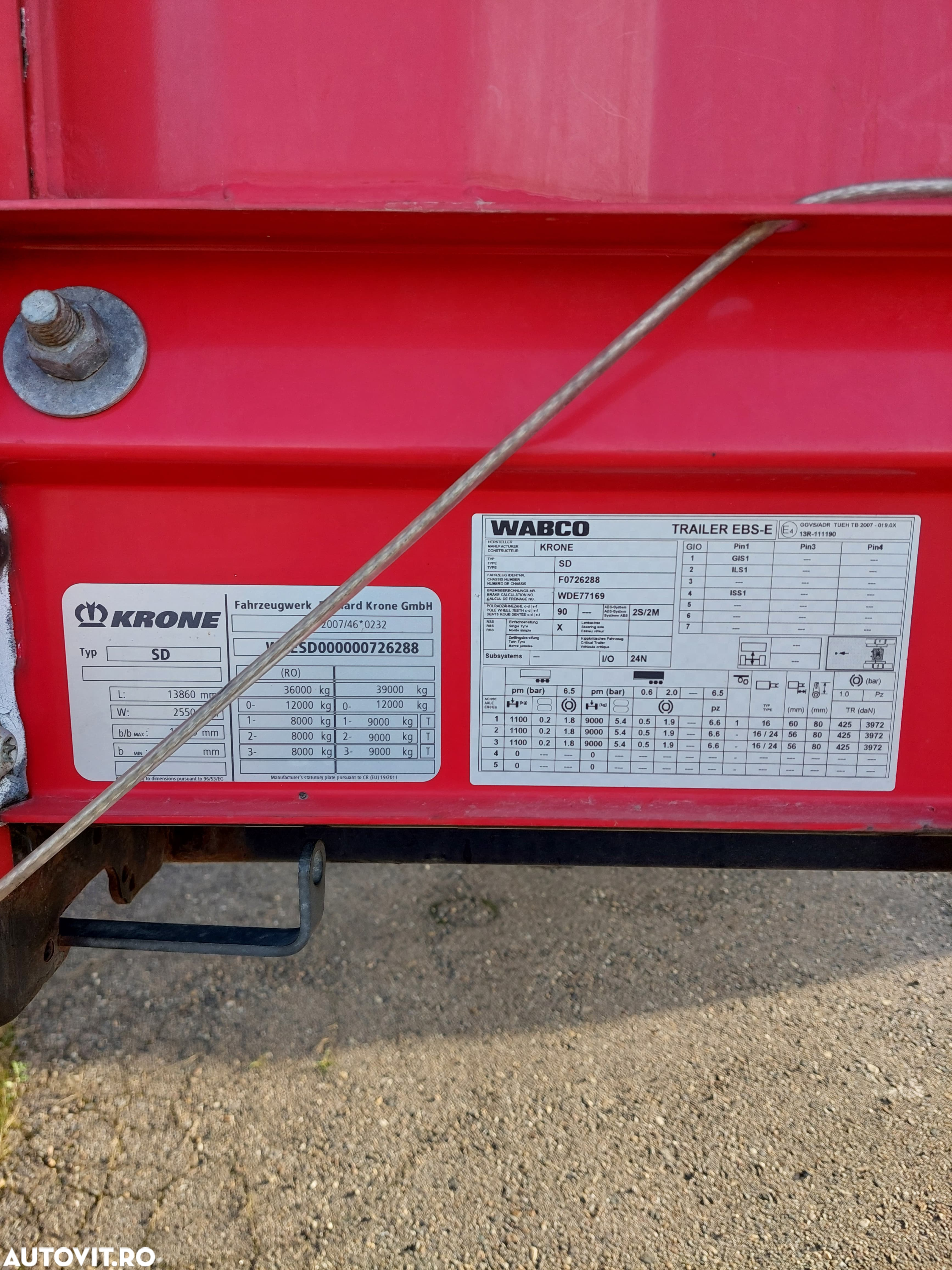 Krone SD/DA06CLNF/1227XBF1 - 8