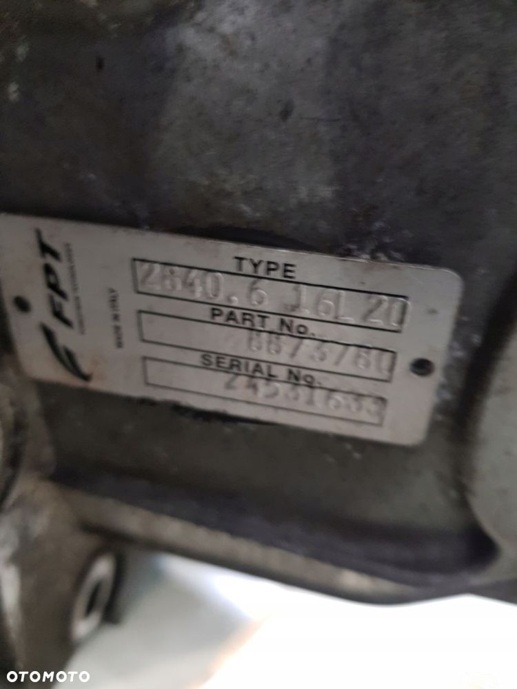 skrzynia biegów 6 iveco daily 3.0 14- 8873780 typ 2840.6 25m19 - 9