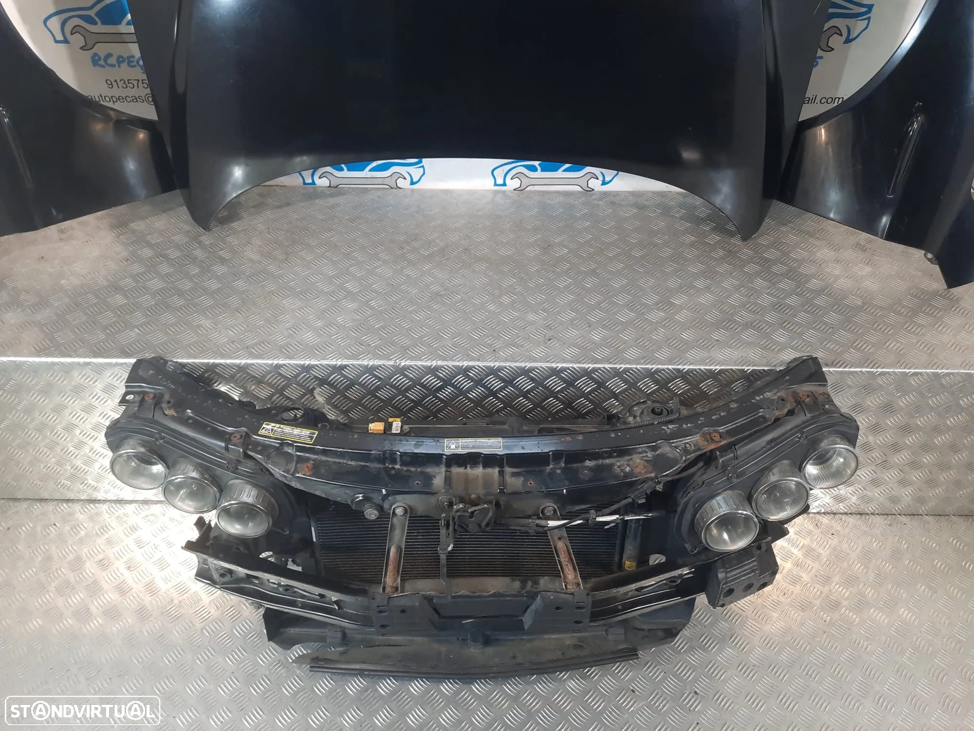 .FRENTE COMPLETA ALFA ROMEO 159 TI BRERA SPIDER 939 CAPOT PARACHOQUES GUARDA-LAMAS OTICAS XENON RADIADOR VENTILADOR FRENTE FIBRA REFORÇO - 5