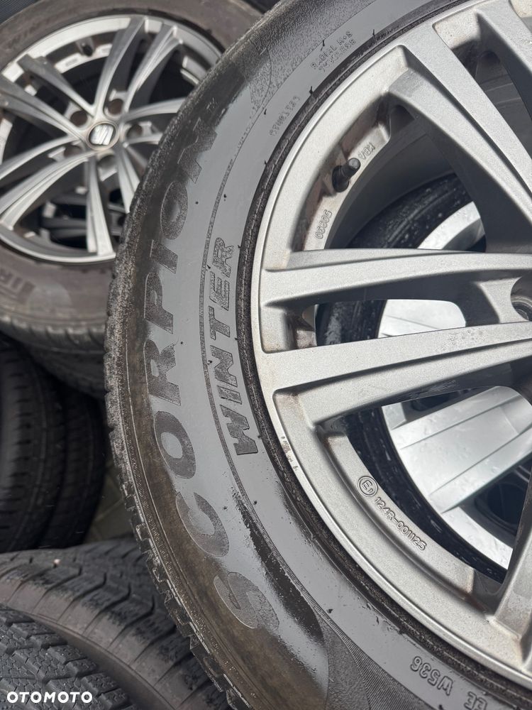 Alu 17 Seat .Stan BDB. SE027017.Opony zimowe Pirelli Scorpion 215/65/17 - 9