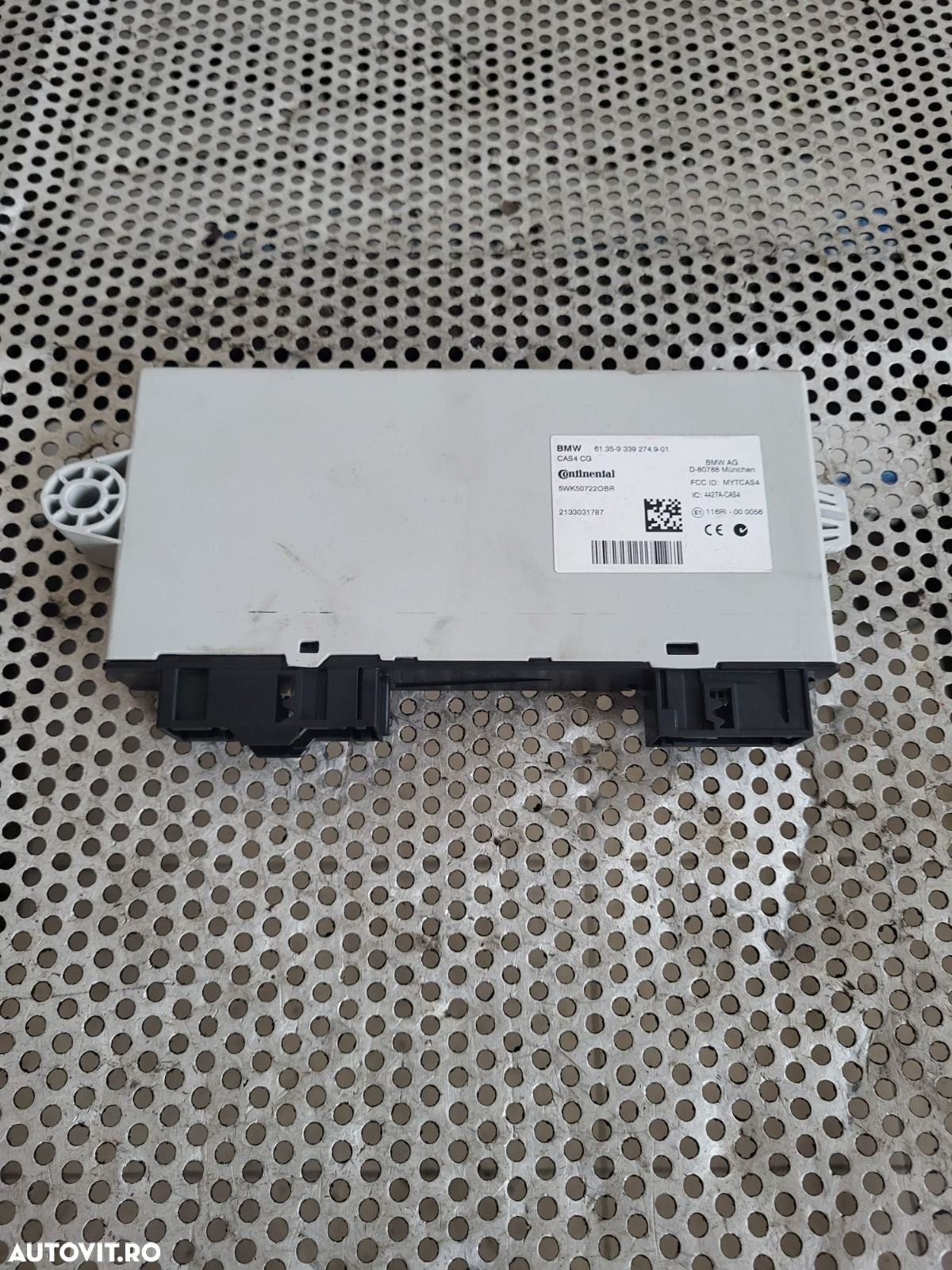Modul Calculator CAS4 Bmw Cod 9339274 F10 F11 F06 F07 F12 F13 F01 F02 X3 X4 F25 F26 Etc. Dezmembrez Bmw F10 F11 LCI M Paket Cod Motor N55B30 3.0 3.5 4.0 Benzina An 2012-2013-2014-2015-2016-2017 - 1