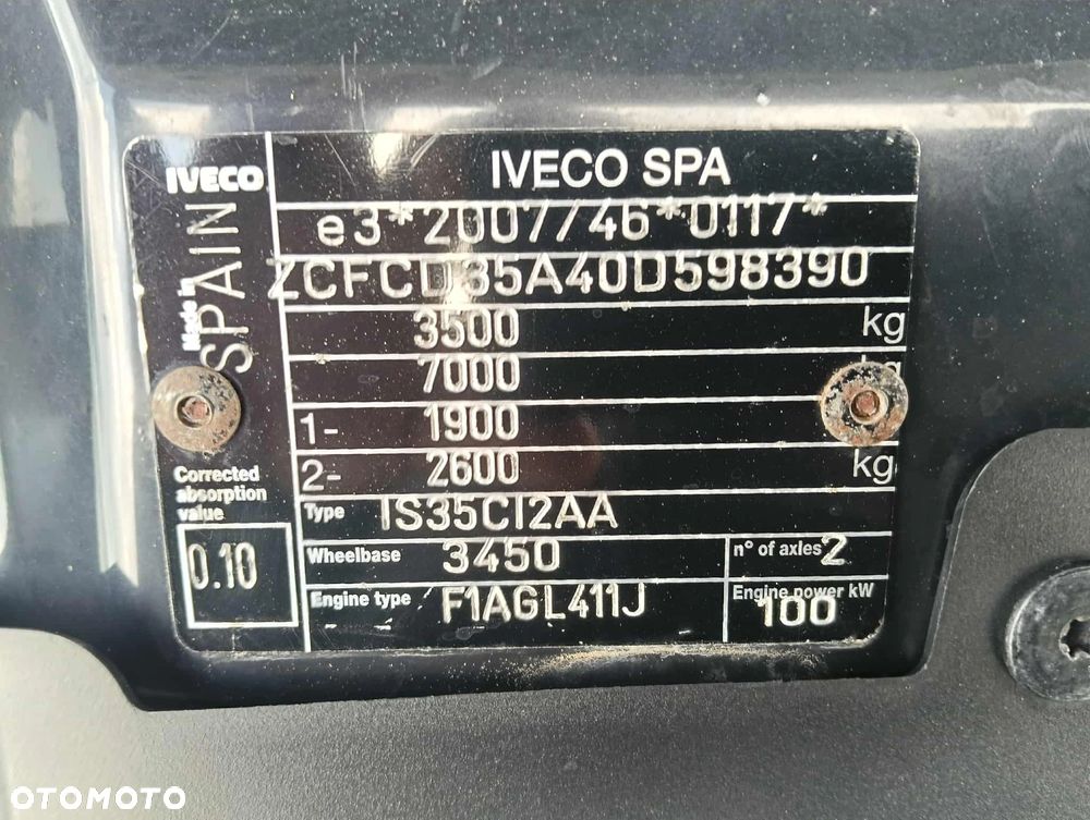 Iveco DAILY 35C14, 35C13, 35C12, 35C15 - 11