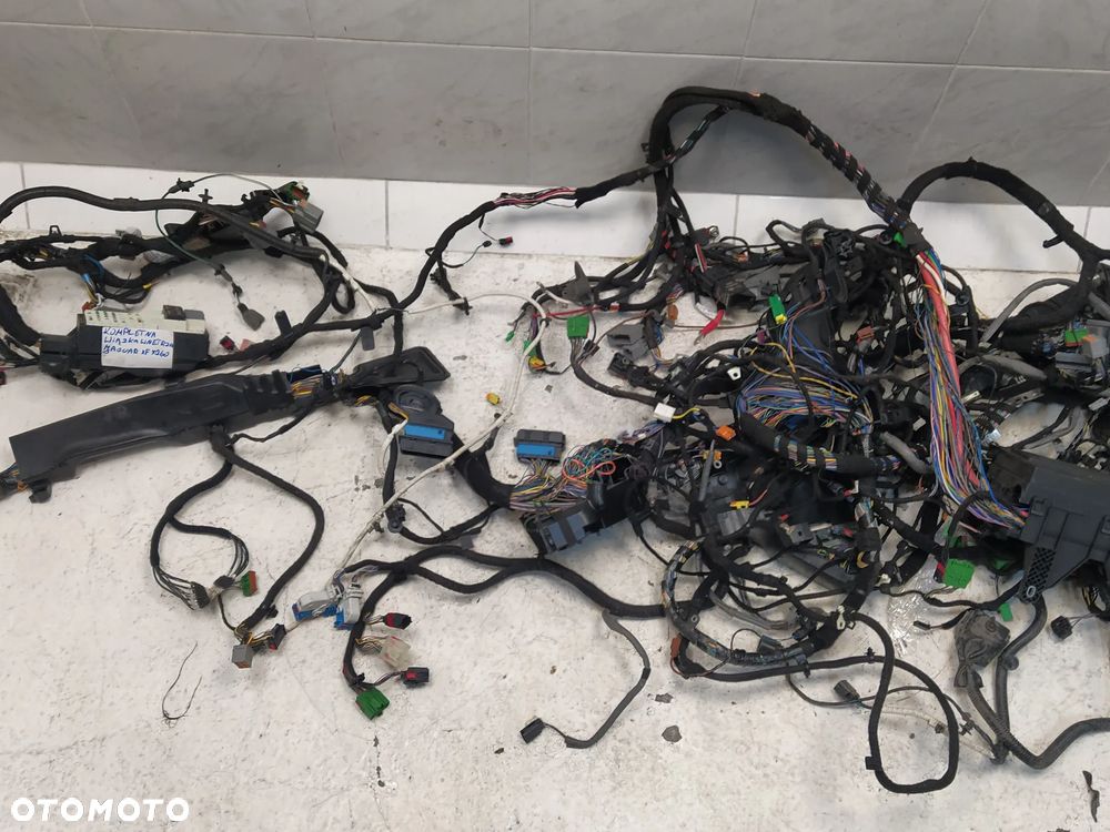 JAGUAR XF X260 2.0 PRZEWODY KABLE INSTALACJA WIĄZKA WNĘTRZA AUTOMAT LAMPY XENON EUROPA ORYGINAŁ - 4