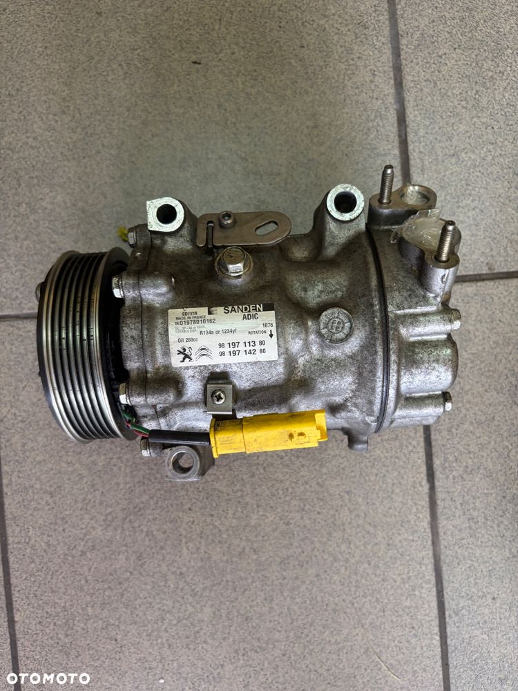 Boxer Jumper Ducato Sprężarka kompresor klimatyzacji 9819711380 9819714280 - 2