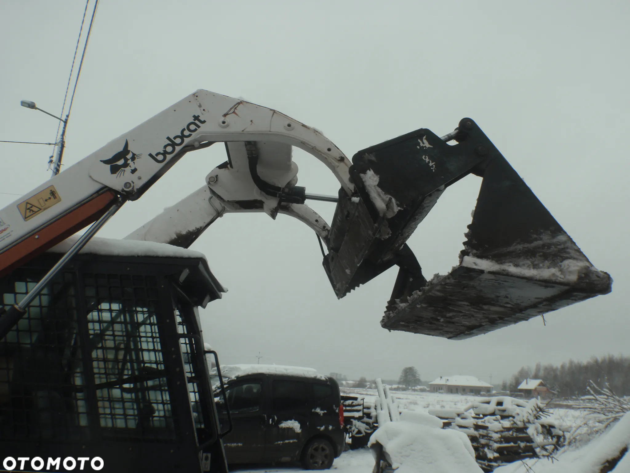 łyżka hydrauliczna hydraulika szczęka krokodyl 3w1 rand 66 comb bkt oryginał BOBCAT cat jcb volvo deutz - 6